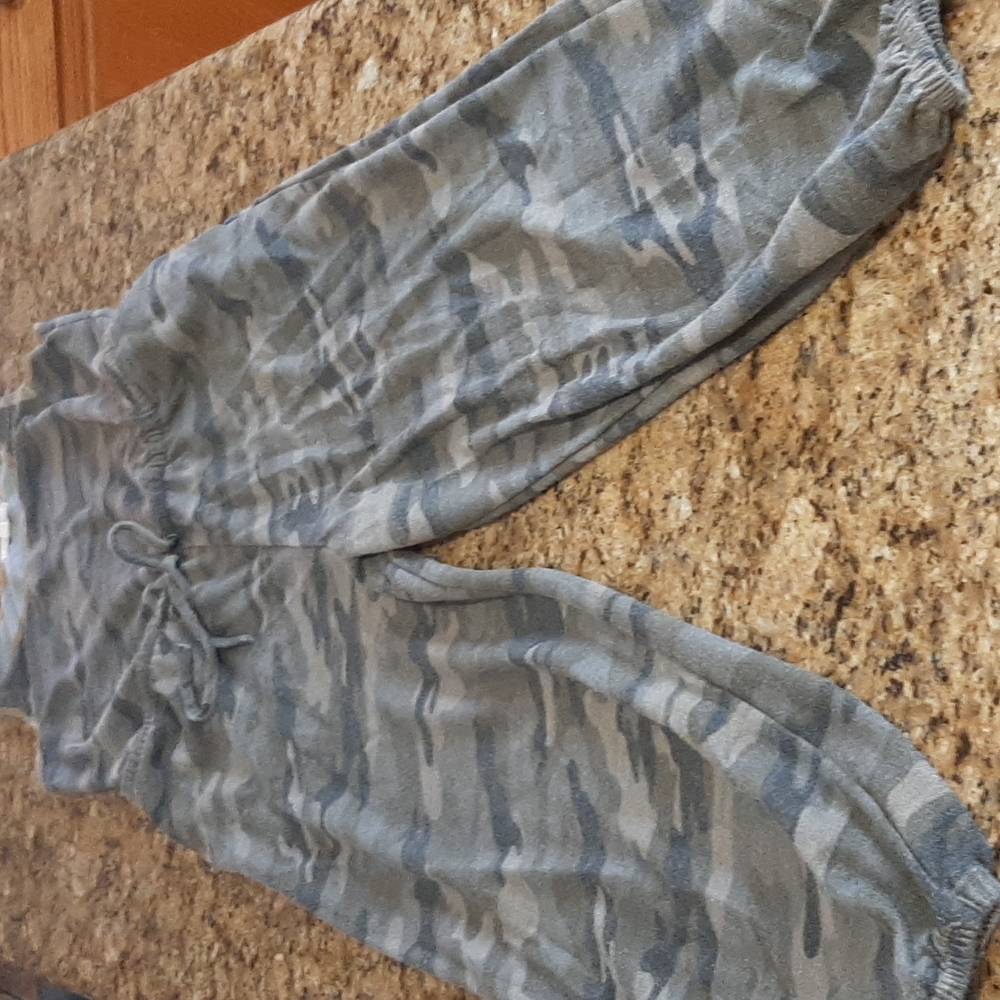 Walking on Sushine camo pants romper